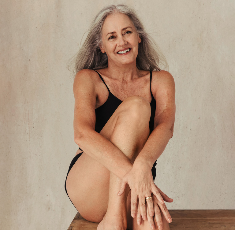 a woman posing for a picture